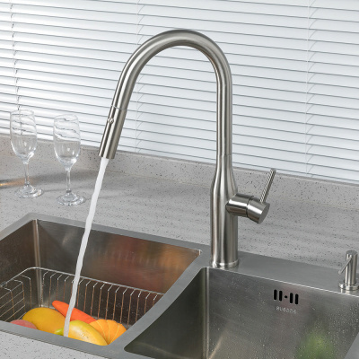 Gappo смеситель для кухни сатин (G4398-45)