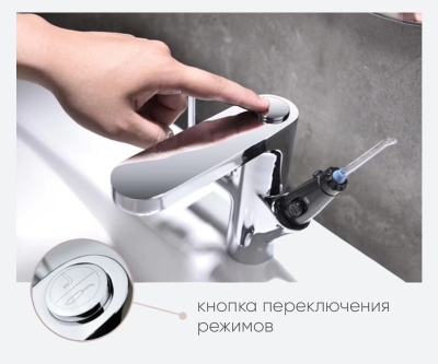 Смеситель с ирригатором (хром) (10188)