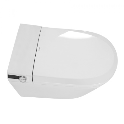 Электронный унитаз-биде ABBER Bequem подвесной белый (AC1119S)