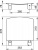 Складное сиденье Keuco Plan, хром/белый (14980010051)