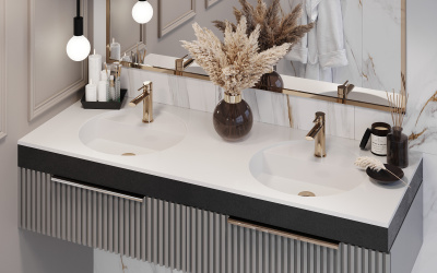 Умывальник ESSE от 100x55х12,5  (D F 500/4)