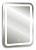 AZARIO зеркало Мальта 550*800 - 3 сенсор выкл+подогрев+часы (ФР-00001216)