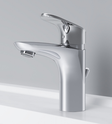 Смеситель для умывальника с донным клапаном, излив 110 мм AM.PM Like (F8092116)