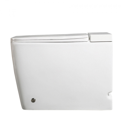 Унитаз ABBER Rechteck приставной белый с импульсным смывом (AC1212P) Унитаз ABBER Rechteck приставной белый с импульсным смывом (AC1212P)