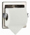 Встраиваемый дозатор Nofer для 1 рулона туалетной бумаги без крышки (05204.S)