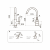 Смеситель для кухни Omoikiri Shinagawa 2 Plus-C (4994338)
