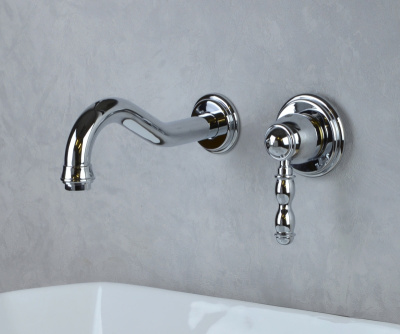 Смеситель настенный TIFFANY для раковины хром (1920CR) Смеситель настенный TIFFANY для раковины хром (1920CR)