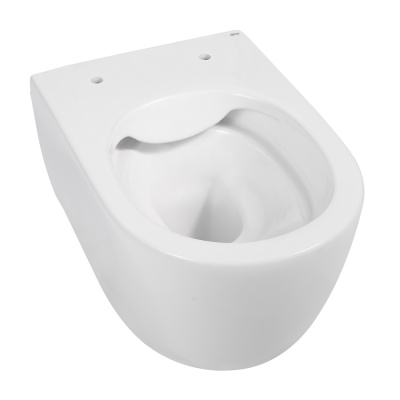 Унитаз ABBER Bequem подвесной белый, безободковый (AC1104)