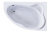 Акриловая ванна Roca Luna 170x115 асимметричная правая белая (ZRU9302912)