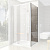Неподвижная стенка Ravak Pivot PPS-90 сатин+транспарент (90G70U00Z1)