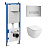 Комплект 3 в 1: инсталляция 900.K31.01.000+клавиша 700.K31.03.110.110 хром матовый+унитаз GR-4447S (97.4447S.03.110)