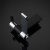 Gappo черн/хром.излив смеситель д/ван с коротким носиком (G3281)