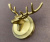 Крючок Bronze de Luxe настенный ОЛЕНЬ, бронза (81152)