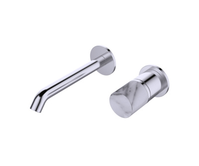 Смеситель настенный FOCUS хром/мрамор (24686CM) Смеситель настенный FOCUS хром/мрамор (24686CM)