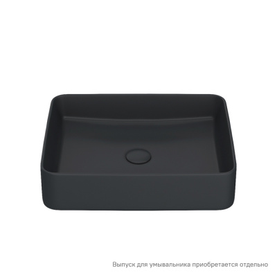 Чёрный матовый умывальник накладной, Slide, IDDIS (SLIBM02i27) Чёрный матовый умывальник накладной, Slide, IDDIS (SLIBM02i27)