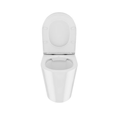 Унитаз приставной, безободковый, Calipso, IDDIS (CALRDSEi26)