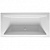 Ванна акриловая RIHO RETHING CUBIC 180x80 R PULG&PLAY RIHO FALL (заполнение через перелив) (BD91C0500000000)
