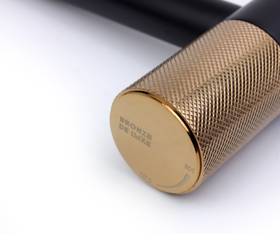 Смеситель низкий AVANTGARDE черный/ розовое золото (2010MH)