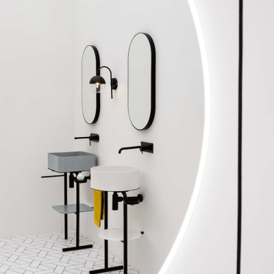 Раковина накладная AXA Mate круглая 400х400хh150мм (7820001)