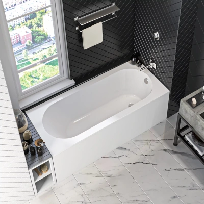 Ванна Bas "Марбея" 1700х750 белый глянец (ВА00022)