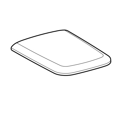 Крышка-сиденье SoftClose, Geberit 
iCon Square
 (571910000)