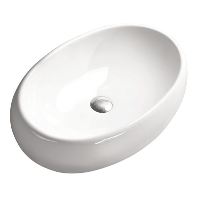 Раковина накладная Calypso овальная 600x400x150мм (CS3083)