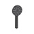 Ручной душ Select 120 3 jet AQUATEK, матовый черный ОБЕРОН (AQ2006MB)