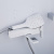 Gappo белый/хром ванный смеситель (G3217-8)