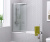 Main 41S02-100 WasserSchutz Стеклянная шторка на ванну (41S02-100WS)
