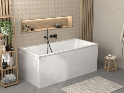 Ванна прямоугольная 180х80 белая ALBA SPA KERO (ВПР0370000100)