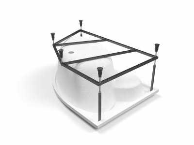 Рама для ванны CERSANIT KALIOPE 153 (K-RW-KALIOPE*153n)