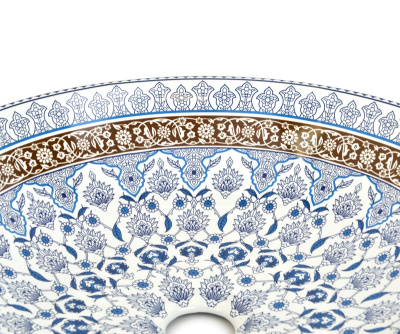 Раковина-чаша Bronze de Luxe Marrakesh 405х405х125 мм (1008)