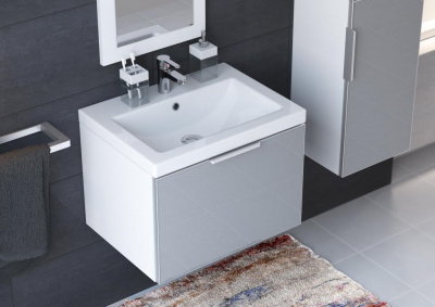 Раковина встраиваемая CERSANIT COMO 70 (S-UM-COM70/1-w) 