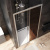 AM.PM Gem Solo Дверь душевая 100х195, стекло бронзовое, профиль матовый хром (W90G-100-1-195MBr)