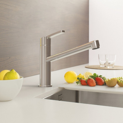 Смеситель для кухни Paini Miura (MRCR573GMLMKM) Смеситель для кухни Paini Miura (MRCR573GMLMKM)