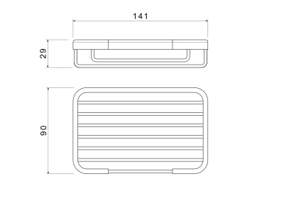 Мыльница решетка AQUATEK (AQ4946CR)