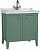 Шкаф Vitra Valarte 80 см с раковиной, с дверцами, цвет серый матовый (62154)