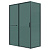 Душ.ограждение 120.K33.05.1190.21.10 Style (110*90*195) черный матовый, стекло тонированное, 2 места (120.K33.05.1190.21.10)