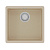 Кухонная мойка Lemark SINARA 440-U подстольного монтажа из кварцгранита цвет: Бежевый (9910068)