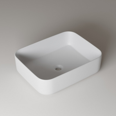 Белый глянцевый умывальник накладной, Bridge, IDDIS (BRIWS05i27)