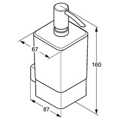 Дозатор для мыла Kludi - E2 (4997605)