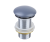 Донный клапан Bronze de Luxe без перелива светло-серый, керамическая крышка (1001GR)