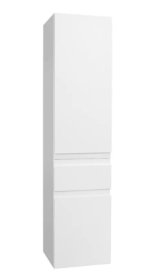 Колонна Jacob Delafon MADELEINE, 35 см, шарниры слева, Белый матовый лак (EB2069G-J51)