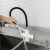 Gappo смеситель для кухни с подкл./фильтра питьевой воды/белый/черный излив (G4348)