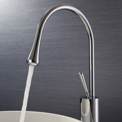 Смеситель высокий для раковины SCANDI хром (9015C)