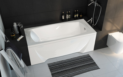 Ванна акриловая 1Marka "PRAGMATIKA" 193-170x80 (01пр19380)