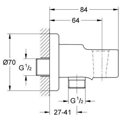 Шланговое соединение  Grohe - Relexa (28628000)