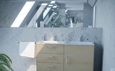 Умывальник ESSE от 130x45х12 (D F 650/1)