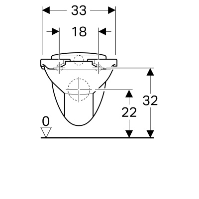 Унитаз подвесной Geberit Bambini (201710000)