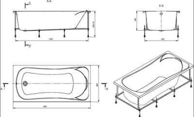 Акриловая ванна Roca BeCool 190x90 прямоугольная, с отверстиями для ручек, белая (ZRU9303020) Акриловая ванна Roca BeCool 190x90 прямоугольная, с отверстиями для ручек, белая (ZRU9303020)